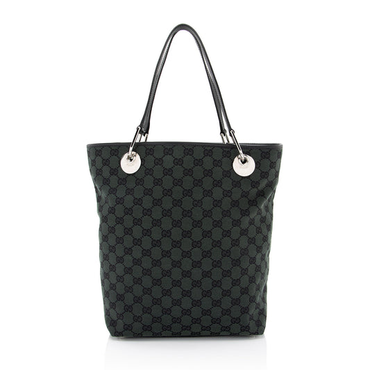 Gucci GG Canvas Eclipse N/S Medium Tote (SHF-CCVRzw)