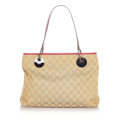 Gucci GG Canvas Eclipse Shoulder Bag (SHG-34031)