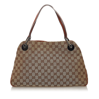 Gucci GG Canvas Eclipse Shoulder Bag (SHG-34757)