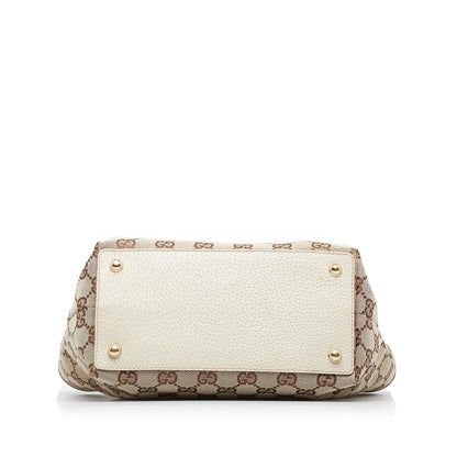 Gucci GG Canvas Eclipse Shoulder Bag (SHG-lWXVX7)
