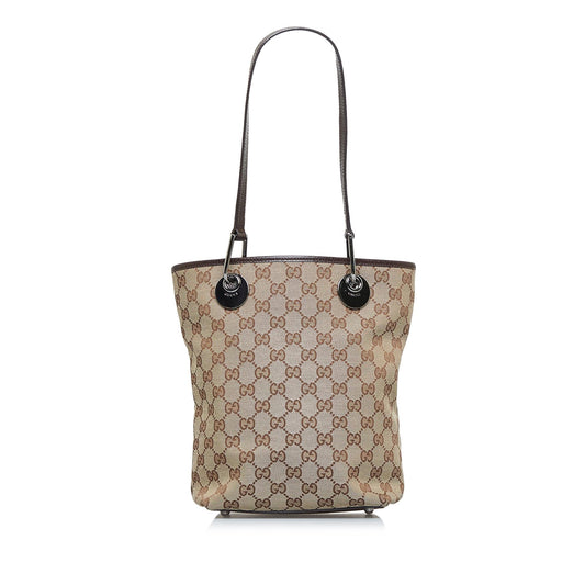 Gucci GG Canvas Eclipse Tote Bag (SHG-hRWN1o)