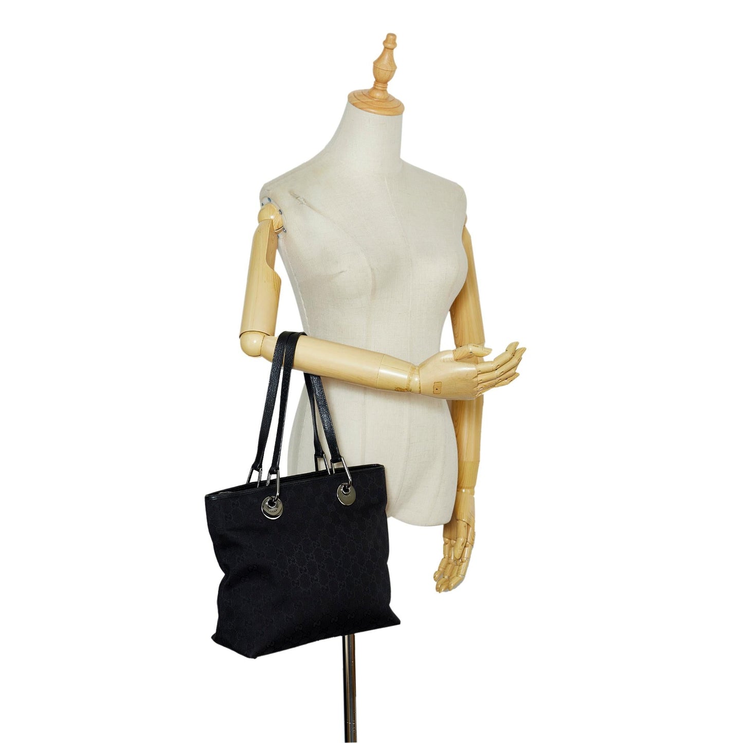 Gucci GG Canvas Eclipse Tote (SHG-Sh4gwE)