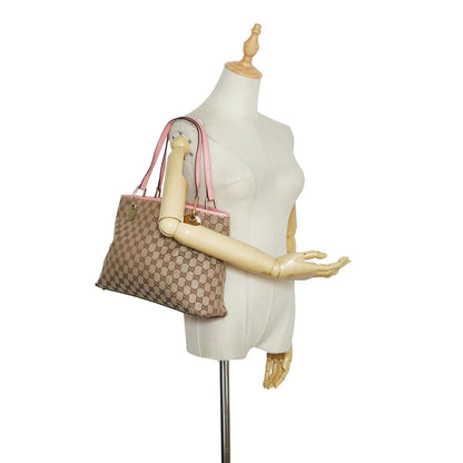 Gucci GG Canvas Eclipse Tote (SHG-YupSAN)
