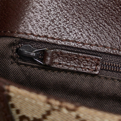 Gucci GG Canvas Flap Handbag (SHG-wwcrBP)