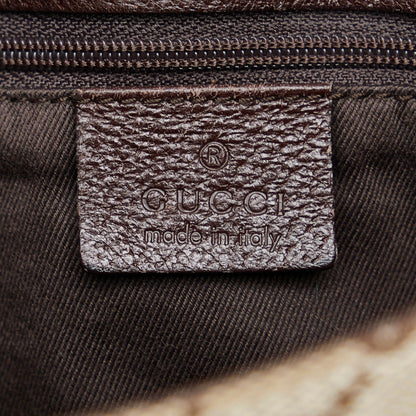 Gucci GG Canvas Flap Handbag (SHG-wwcrBP)