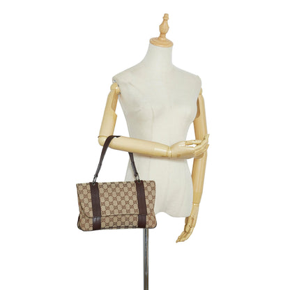 Gucci GG Canvas Flap Handbag (SHG-wwcrBP)