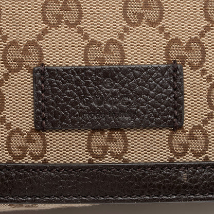 Gucci GG Canvas Flap Small Messenger (SHF-qVM12S)