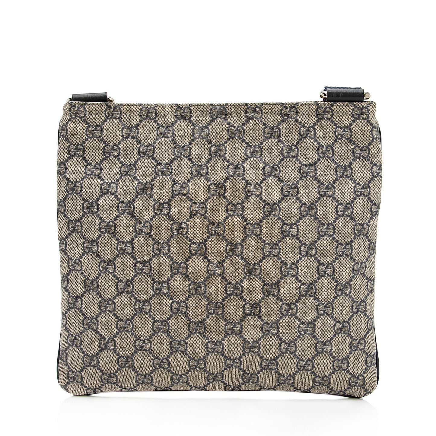 Gucci GG Canvas Flat Messenger Bag (SHF-KV7N6r)