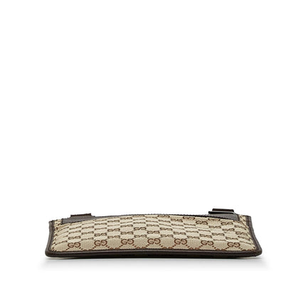 Gucci GG Canvas Flat Messenger (SHG-tmDaTa)