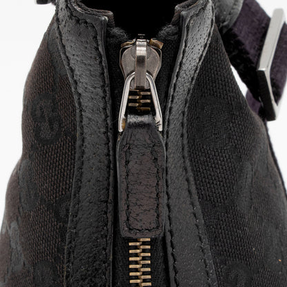 Gucci GG Canvas Half Moon Medium Messenger Bag (SHF-aTmqfv)