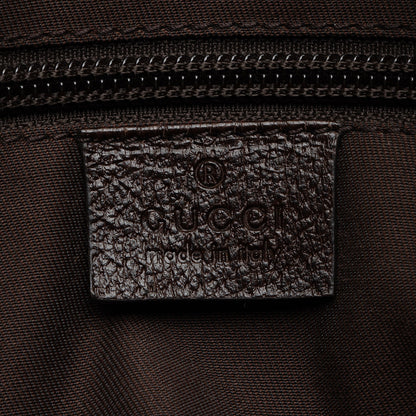 Gucci GG Canvas Half Moon Medium Messenger (SHF-wdpRGn)