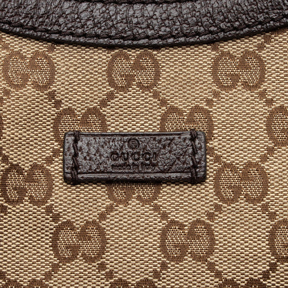 Gucci GG Canvas Half Moon Medium Messenger (SHF-wdpRGn)