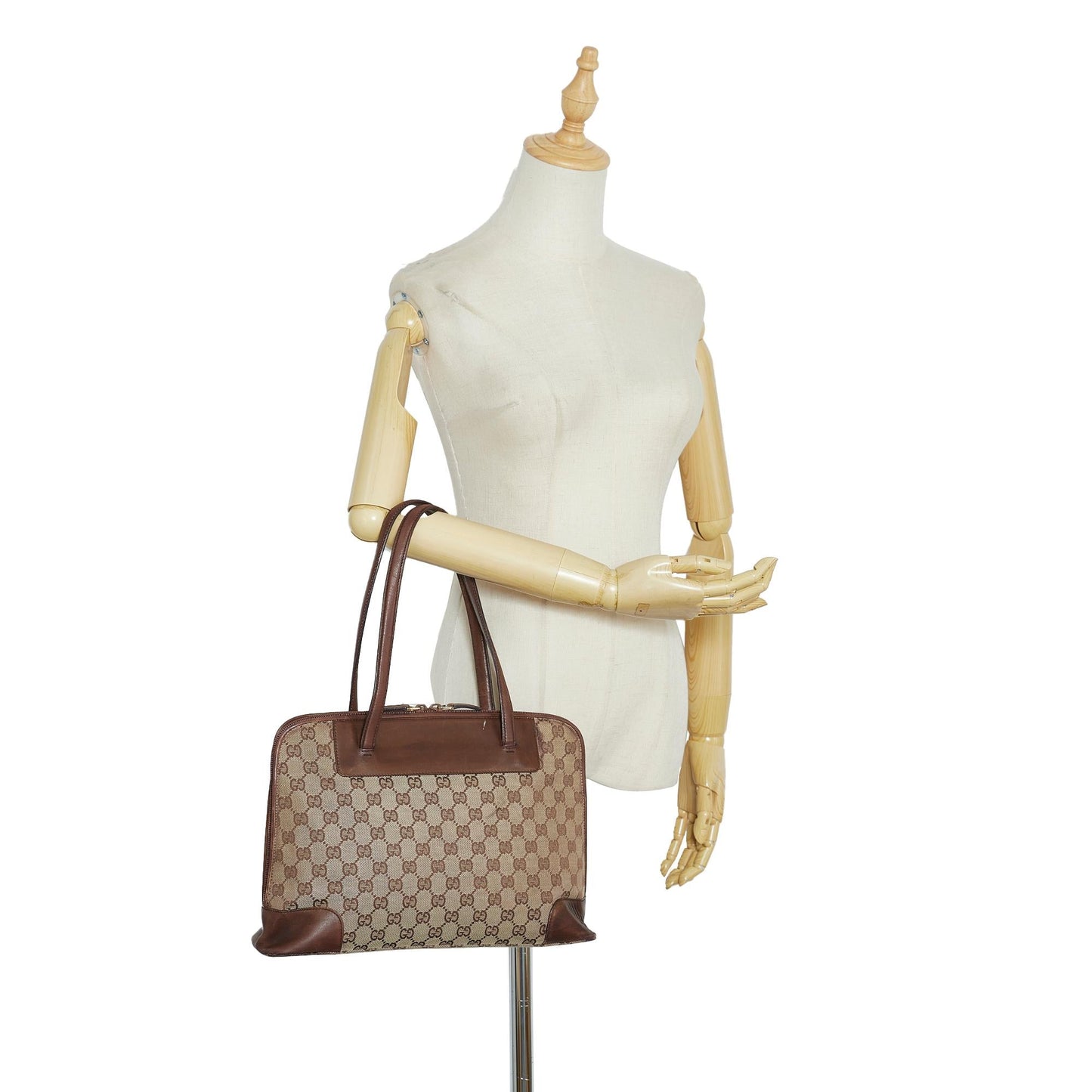 Gucci GG Canvas Handbag (SHG-XM1m6e)