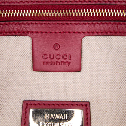 Gucci GG Canvas Heart Bit Satchel