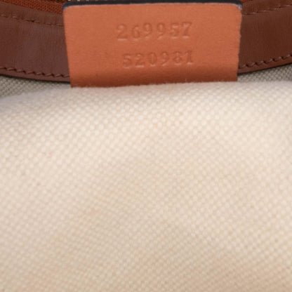 Gucci GG Canvas Heart Bit Satchel