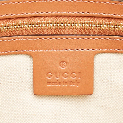 Gucci GG Canvas Heart Bit Tote (SHG-3fnCTw)