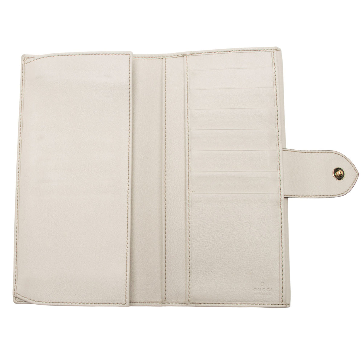 Gucci GG Canvas Heart Script Continental Wallet (SHF-6kTDdx)