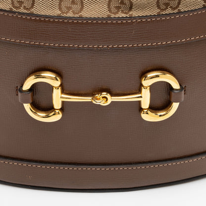 Gucci GG Canvas Horsebit 1955 Drawstring Bucket Bag
