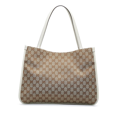 Gucci GG Canvas Horsebit 1955 Tote Bag (SHG-vcIr3M)