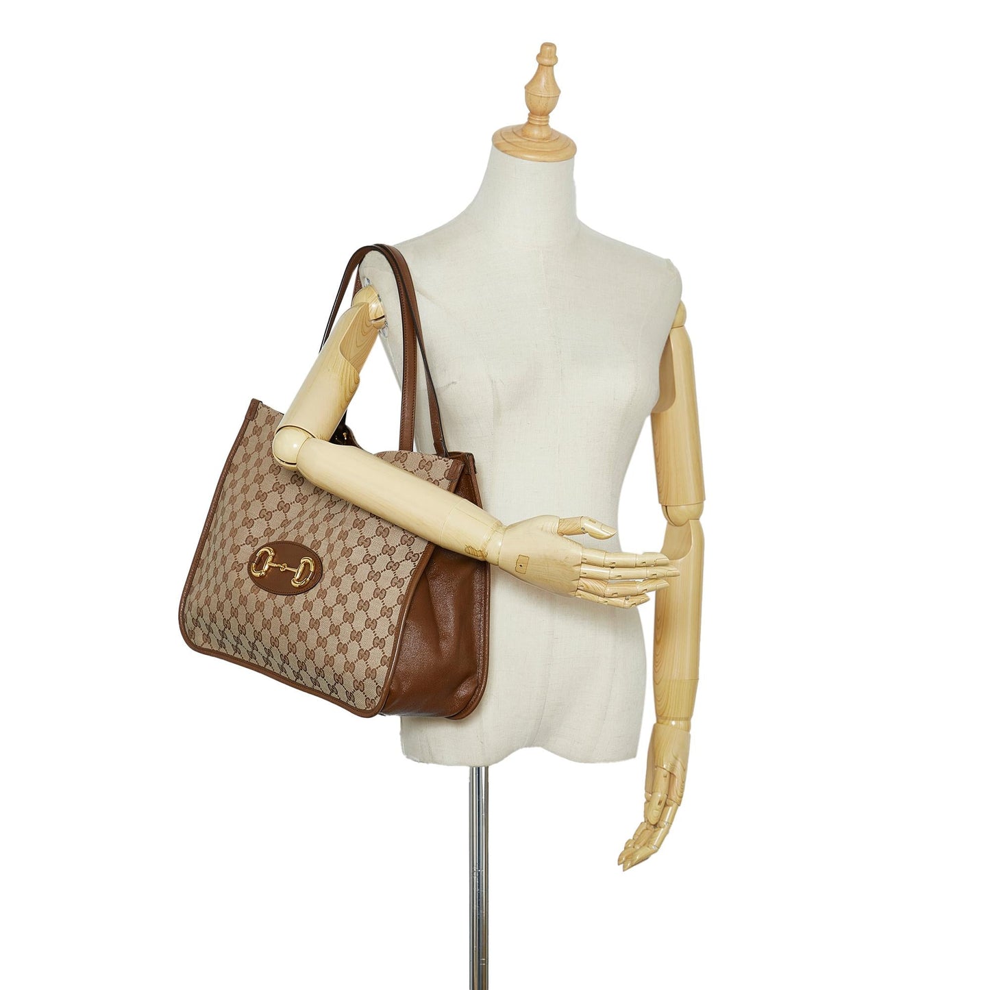 Gucci GG Canvas Horsebit 1955 (SHG-efXOqF)