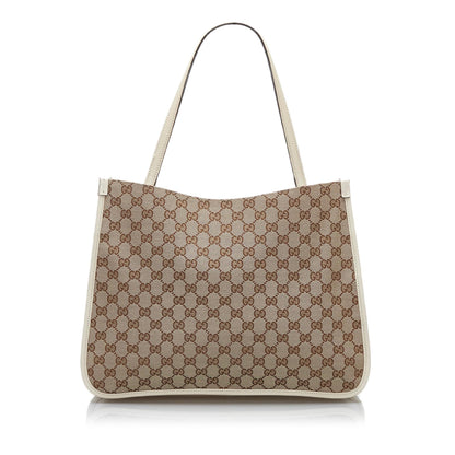 Gucci GG Canvas Horsebit 1955 (SHG-Ks7vuB)