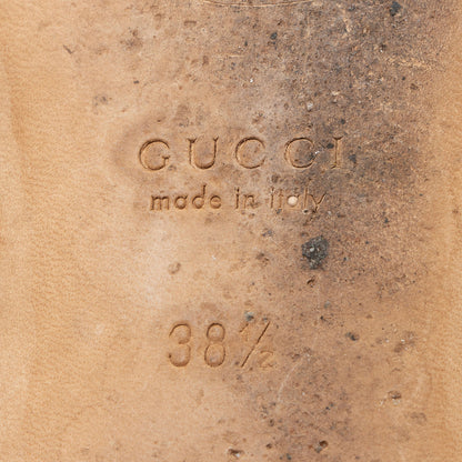 Gucci GG Canvas Horsebit Ballet Flats - Size 8.5 / 38.5