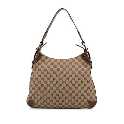 Gucci GG Canvas Horsebit Creole (SHG-7WckAN)