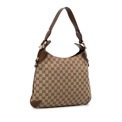 Gucci GG Canvas Horsebit Creole (SHG-7WckAN)