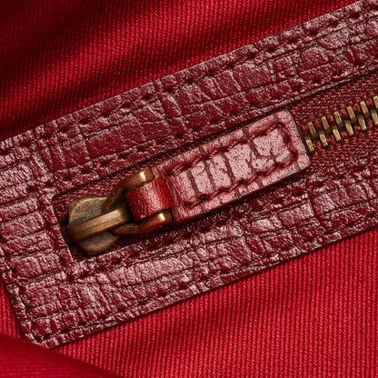 Gucci GG Canvas Horsebit Handbag (SHG-bSt1gy)