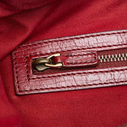 Gucci GG Canvas Horsebit Shoulder Bag (SHG-uF7nDd)