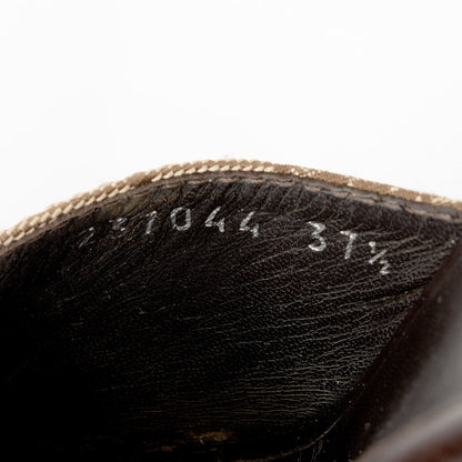 Gucci GG Canvas Horsebit Wood Mules - Size 7.5 / 37.5 (SHF-fMVVfs)