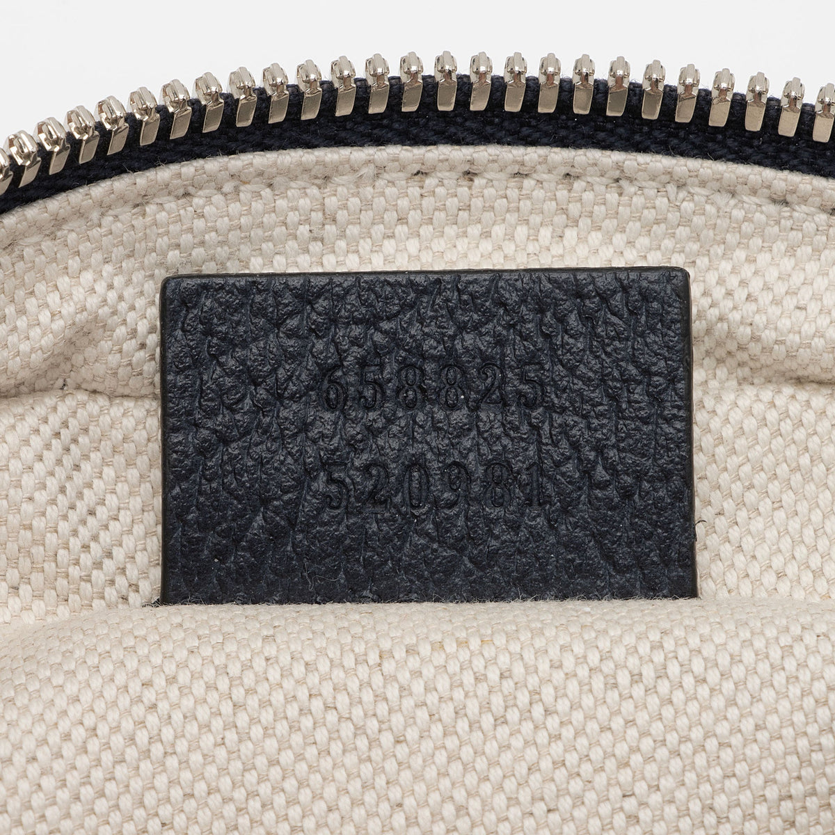 Gucci GG Canvas Interlocking G Patch Round Shoulder Bag