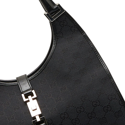 Gucci GG Canvas Jackie Bardot (SHG-LxroRX)