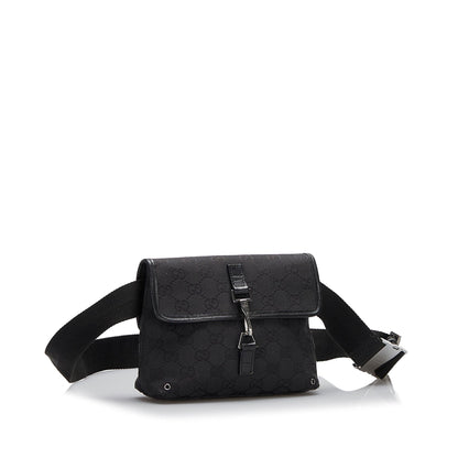 Gucci GG Canvas Jackie Belt Bag (SHG-lGAi8n)