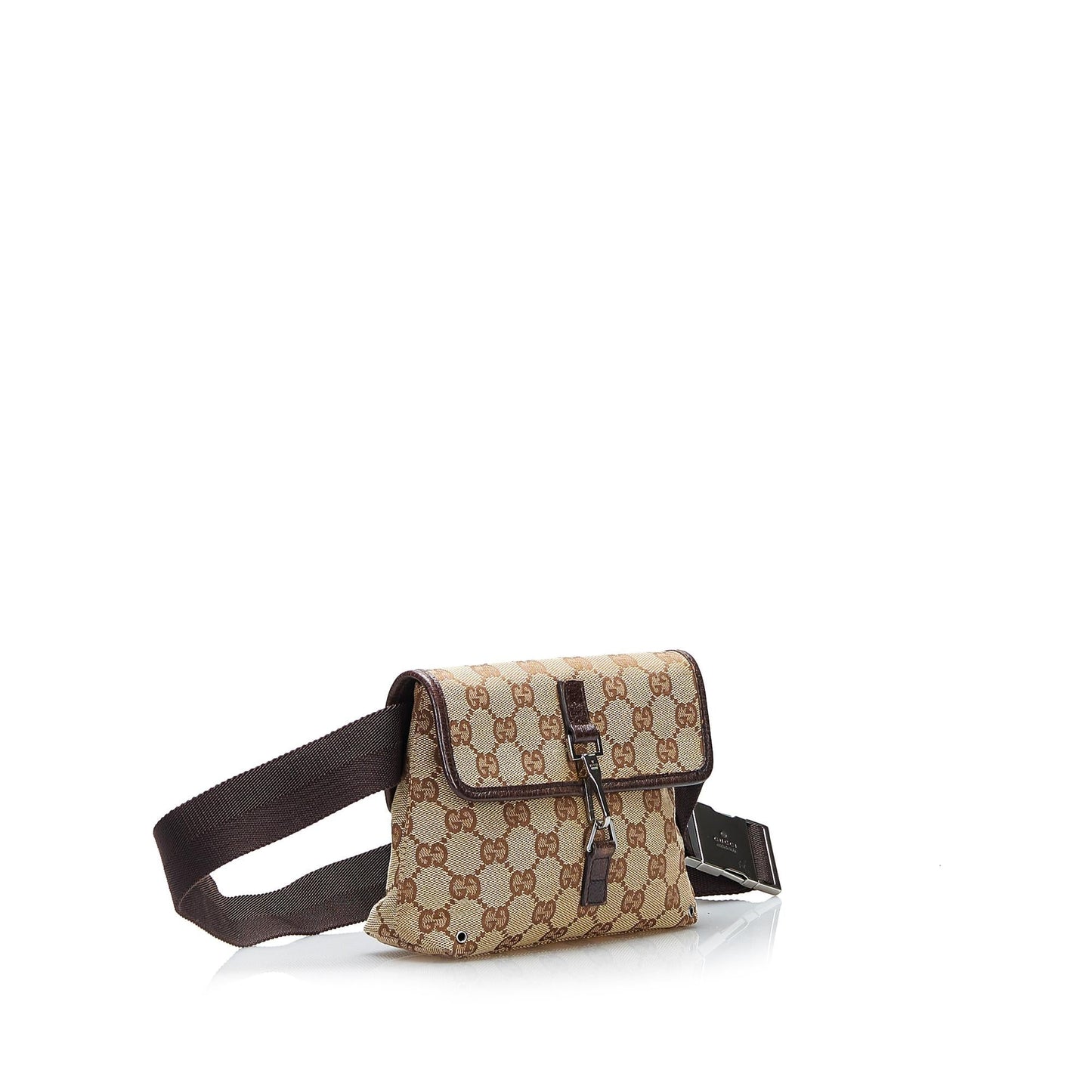 Gucci GG Canvas Jackie Belt Bag (SHG-qQWtZQ)