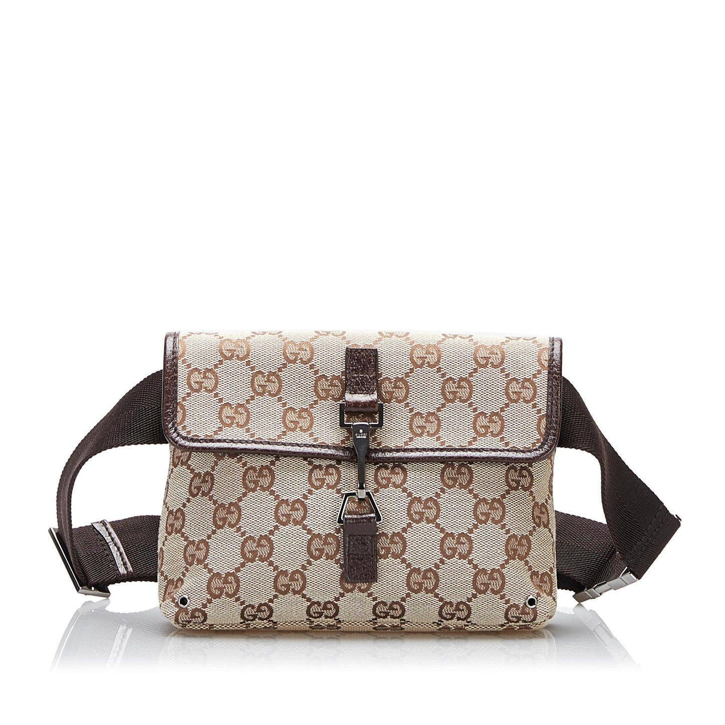 Gucci GG Canvas Jackie Belt Bag (SHG-2ZRcec)