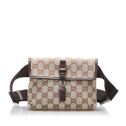 Gucci GG Canvas Jackie Belt Bag (SHG-2ZRcec)