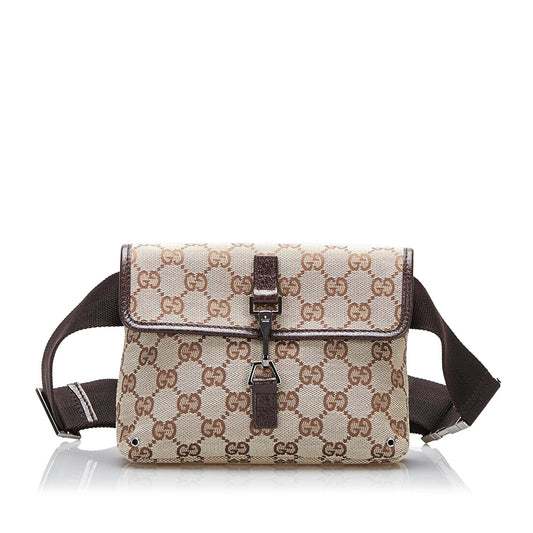 Gucci GG Canvas Jackie Belt Bag (SHG-2ZRcec)