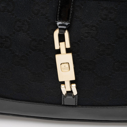 Gucci GG Canvas Jackie Chain Small Shoulder Bag (SHF-MrNplz)