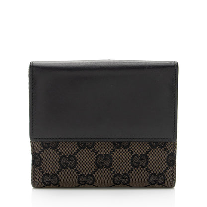 Gucci GG Canvas Jackie French Wallet (SHF-jqPlLy)