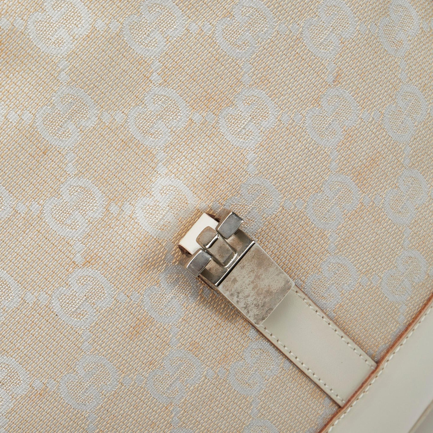 Gucci GG Canvas Jackie Shoulder Bag (SHG-fF6PUC)