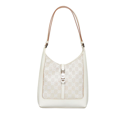 Gucci GG Canvas Jackie Shoulder Bag (SHG-fF6PUC)