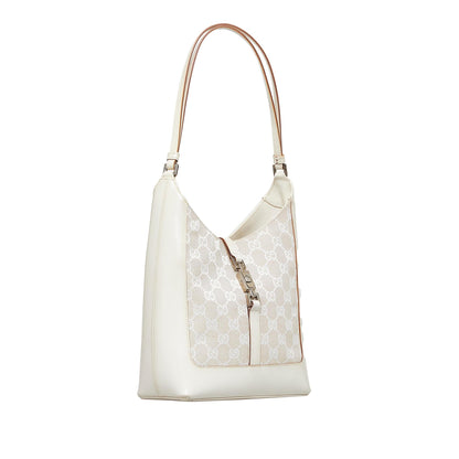 Gucci GG Canvas Jackie Shoulder Bag (SHG-fF6PUC)