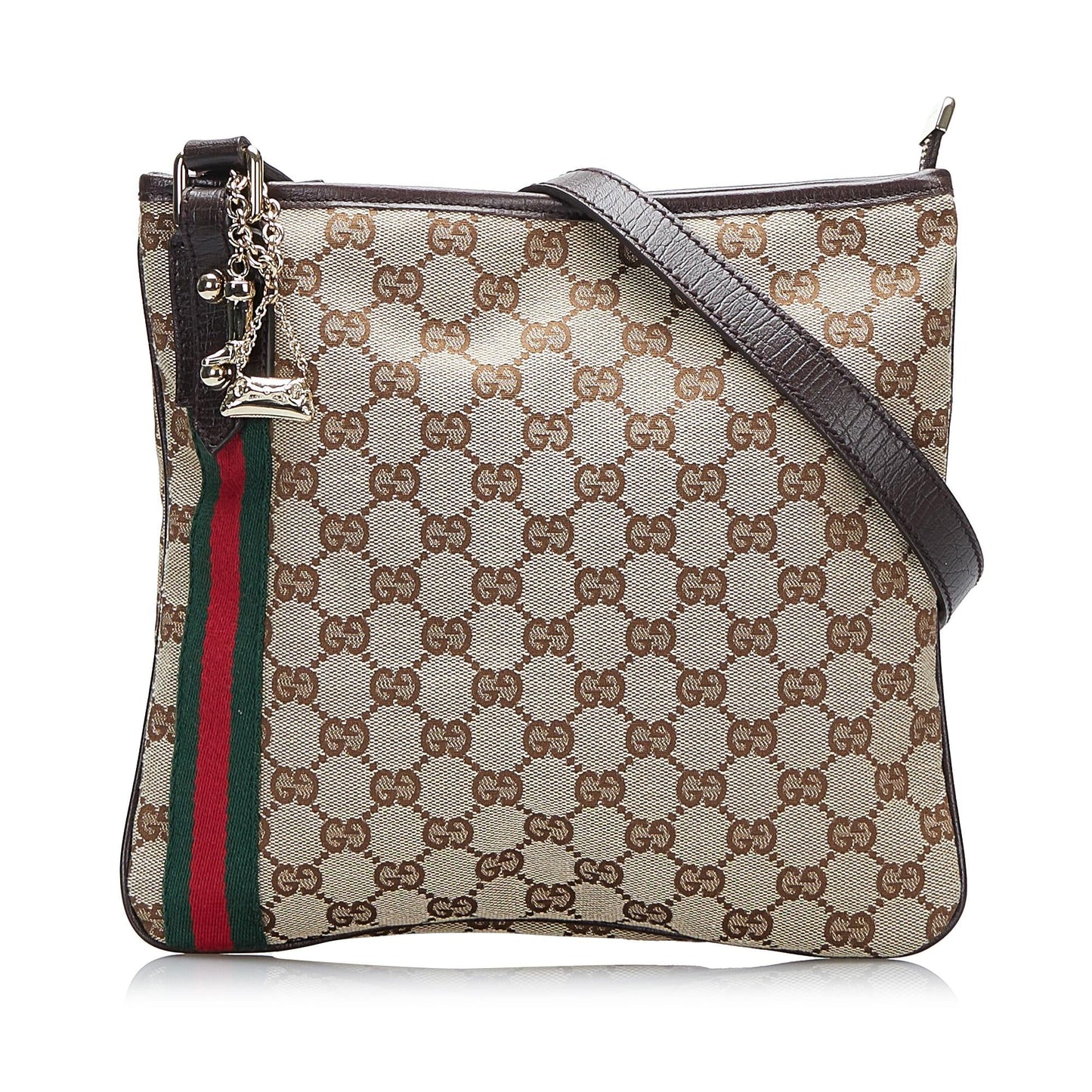 Gucci GG Canvas Jolicoeur Crossbody (SHG-wzUiyI)