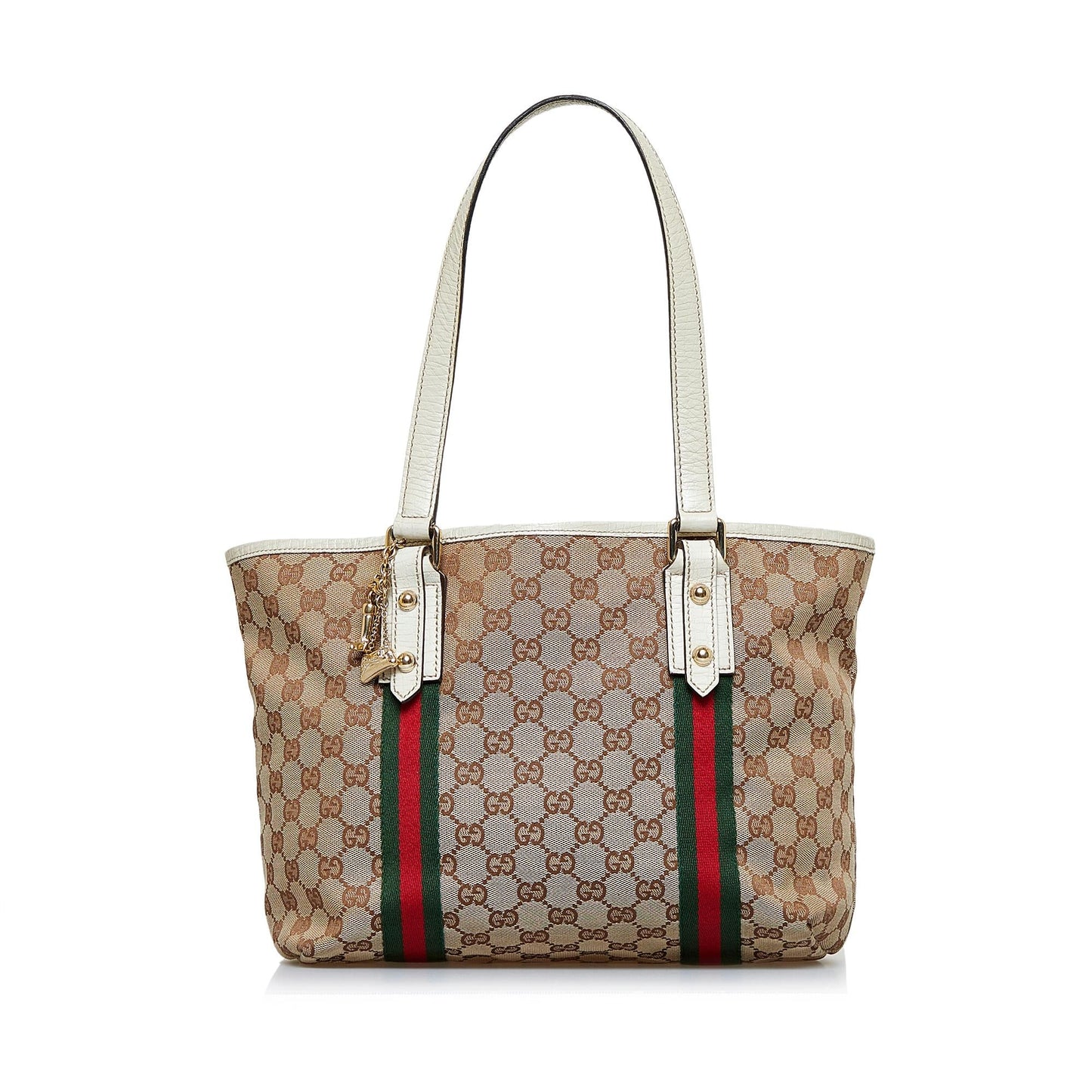 Gucci GG Canvas Jolicoeur Tote (SHG-KVNUBE)
