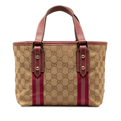 Gucci GG Canvas Jolicoeur Tote (SHG-5Q0OTS)