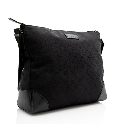 Gucci GG Canvas Large Messenger Bag (SHF-21757)