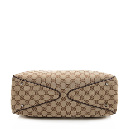 Gucci GG Canvas Ring Tote (SHF-22344)