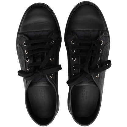 Gucci GG Canvas Leather Sneakers - Size 7 / 37 (SHF-cn5OB4)