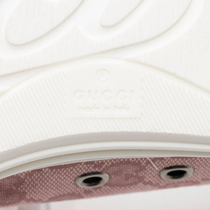 Gucci GG Canvas Leather Sneakers - Size 6.5 / 36.5 (SHF-rURJoF)